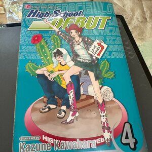 High School Debut Vol. 4 by Kazune Kawahara 2008 Trade Paperback Anime Magna